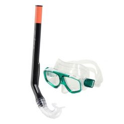 Zestaw do snorkelingu Fashy „Junior”. Zielone rurki damskie Fashy, bez wzorów. Za 569.94 zł.