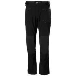 Spodnie narciarskie dla kobiet Helly Hansen Softshell. Czarne spodnie sportowe damskie Helly Hansen, na zimę, l, bez wzorów, z softshellu, narciarskie. Za 860.00 zł.