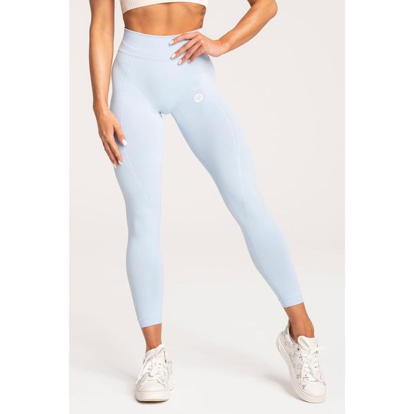 Legginsy fitness damskie Gym Glamour basic. Niebieskie legginsy damskie GYM GLAMOUR, xs, bez wzorów. Za 179.99 zł.
