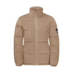 Kurtka zimowa damska Jack Wolfskin Nature Corduroy. Brązowe kurtki damskie Jack Wolfskin, na zimę, l, bez wzorów, z bawełny, bez kaptura. Za 816.00 zł.