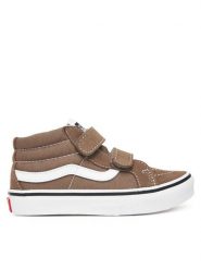 Vans Sneakersy SK8-Mid Reissue V VN000CZ71NU1 Brązowy. Brązowe buty sportowe chłopięce Vans, ze skóry, bez zapięcia. Za 259.99 zł.