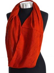 Buff Szal-koło w kolorze czerwonym - 65 x 47 cm rozmiar: onesize. Czerwone szaliki damskie Buff, bez wzorów, z materiału. Za 116.61 zł.