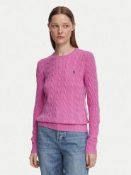 Polo Ralph Lauren Sweter 211971865506 Różowy Regular Fit. Czerwone swetry klasyczne damskie Polo Ralph Lauren, xl, z wełny, bez kołnierzyka. Za 1,199.00 zł.