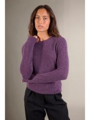 Perfect Cashmere Kaszmirowy sweter "Wilma" w kolorze fioletowym rozmiar: L. Różowe swetry klasyczne damskie Perfect Cashmere, l, z kaszmiru, bez kołnierzyka. Za 367.22 zł.