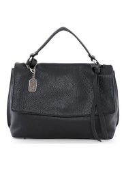 Anna Morellini Skórzana torebka "Diletta" w kolorze czarnym - 34 x 23 x 12 cm rozmiar: onesize. Czarne torebki klasyczne damskie Anna Morellini, z materiału, przez ramię, bez dodatków. Za 382.13 zł.
