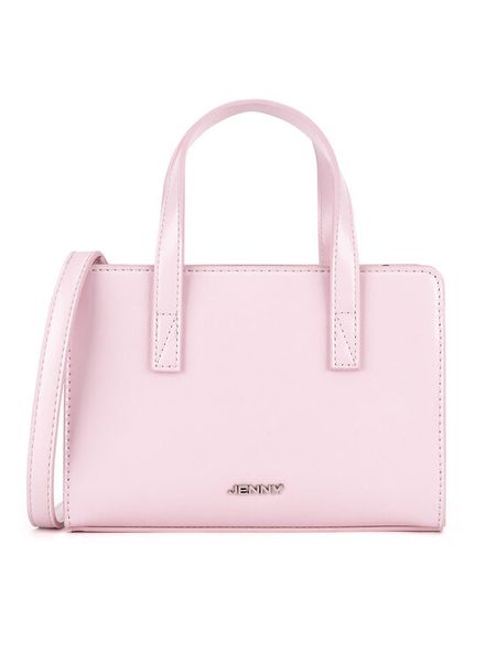 JENNY Torebka JNY-M-006-07 Różowy. Czerwone torebki klasyczne damskie Jenny, bez dodatków. Za 109.99 zł.