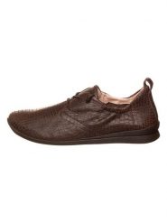 Think! Skórzane sneakersy w kolorze brązowym rozmiar: 41,5. Brązowe obuwie sportowe damskie Think!, bez zapięcia. Za 253.54 zł.