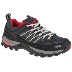 Buty trekkingowe damskie, CMP Rigel Low Wmn. Białe obuwie trekkingowe damskie CMP, z materiału, przed kostkę, bez zapięcia. Za 309.99 zł.