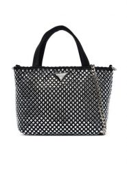 Guess Torebka Tasmin Mini HWRY99 31750 Czarny. Czarne torebki wieczorowe damskie Guess, z aplikacjami, z materiału, bez dodatków. Za 659.99 zł.