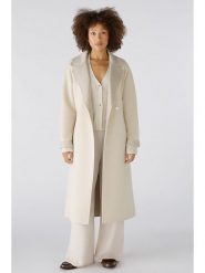 Oui Płaszcz w kolorze szarobeżowym rozmiar: 38. Brązowe płaszcze damskie Oui, bez wzorów, z kaszmiru, bez kaptura. Za 483.17 zł.