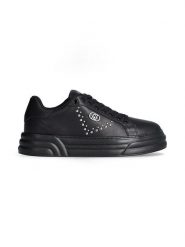 Liu Jo Skórzane sneakersy w kolorze czarnym rozmiar: 39. Czarne obuwie sportowe damskie Liu Jo, bez zapięcia. Za 384.71 zł.