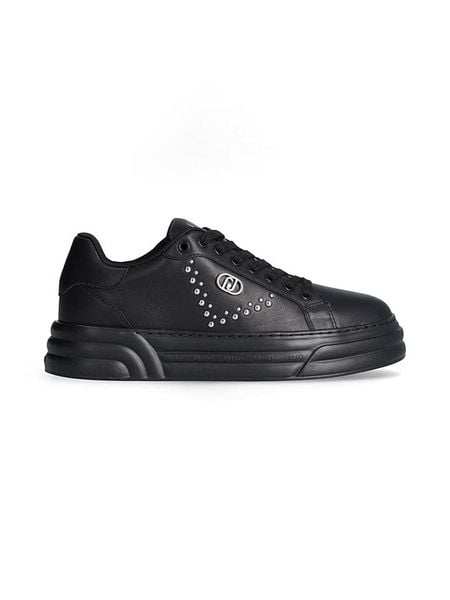 Liu Jo Skórzane sneakersy w kolorze czarnym rozmiar: 39. Czarne obuwie sportowe damskie Liu Jo, bez zapięcia. Za 384.71 zł.