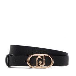 Pasek Liu Jo. Czarne paski damskie Liu Jo, bez wzorów. Za 259.99 zł.