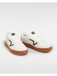 Vans Skórzane sneakersy w kolorze kremowym rozmiar: 42. Brązowe obuwie sportowe damskie Vans, bez zapięcia. Za 193.70 zł.