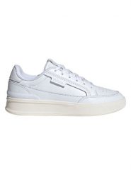 Adidas Skórzane sneakersy "Aspyre" w kolorze białym rozmiar: 39 1/3. Białe obuwie sportowe damskie Adidas, z materiału, bez zapięcia. Za 289.20 zł.
