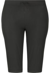Damskie spodnie 3/4 Q Sportswear Chamaia. Czarne spodnie sportowe damskie ENDURANCE Q, s, bez wzorów, z materiału, do biegania. Za 213.00 zł.