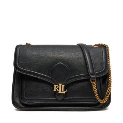 Torebka LAUREN RALPH LAUREN. Czarne torebki wieczorowe damskie Lauren Ralph Lauren, bez wzorów, bez dodatków. Za 1,799.00 zł.