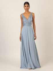 APART Sukienka w kolorze błękitnym rozmiar: 38. Niebieskie sukienki damskie Apart, bez wzorów, z koronki, bez ramiączek. Za 372.95 zł.