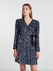 YAS Sukienka koktajlowa 26031700 Czarny Regular Fit. Czarne sukienki damskie YAS, bez wzorów, z syntetyku, wizytowe, bez ramiączek. Za 319.99 zł.