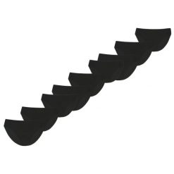 Figi damskie 9-pak czarne. Czarne figi Puma, bez wzorów, z bawełny. Za 286.22 zł.