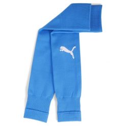 Skarpetki Puma Teamgoal. Niebieskie skarpetki damskie Puma, bez wzorów, z materiału. Za 42.99 zł.