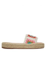 DeeZee Espadryle 8-730-4 Écru. Espadryle damskie DeeZee, bez wzorów, z materiału, bez obcasa. Za 119.99 zł.