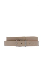 Calvin Klein Pasek Branded Loop Square Belt 2.5 K60K612866 Beżowy. Brązowe paski damskie Calvin Klein, bez wzorów, ze skóry. Za 112.99 zł.
