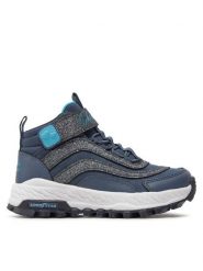 Skechers Sneakersy Fuse Tread Wild Adventure 302948L/SLT Granatowy. Niebieskie buty sportowe dziewczęce Skechers, bez wzorów, z materiału, bez zapięcia. Za 219.99 zł.