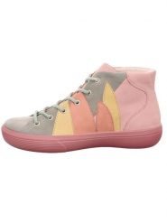 Legero Skórzane sneakersy "Fresh" w kolorze jasnoróżowym ze wzorem rozmiar: 38. Różowe obuwie sportowe damskie Legero, za kostkę, bez zapięcia. Za 500.95 zł.