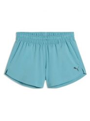 Puma Szorty sportowe "TAD Essentials" w kolorze turkusowym rozmiar: S. Niebieskie spodenki sportowe damskie Puma, s, bez wzorów, z materiału, outdoorowe. Za 90.95 zł.