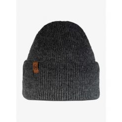 Czapka zimowa Buff Knitted Beanie Marin - graphite. Szare czapki damskie Buff, na zimę, bez wzorów. Za 169.90 zł.