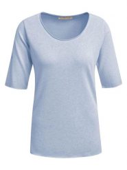 Smith & Soul Koszulka w kolorze błękitnym rozmiar: XS. Niebieskie bluzki damskie Smith & Soul, xs, bez wzorów, bez kołnierzyka, bez ramiączek. Za 86.99 zł.