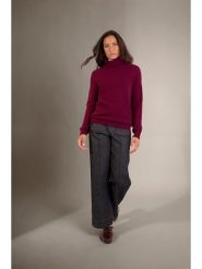 Perfect Cashmere Kaszmirowy sweter w kolorze bordowym rozmiar: S. Czerwone swetry klasyczne damskie Perfect Cashmere, s, z kaszmiru, bez kołnierzyka. Za 382.99 zł.