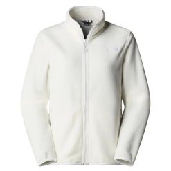 Kurtka THE NORTH FACE W GLACIER FLEECE JACKET. Białe kurtki sportowe damskie The North Face, s, bez wzorów, z materiału, bez kaptura. Za 296.99 zł.