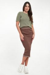 Spódnica ołówkowa midi ARMANI EXCHANGE. Spódnice damskie Armani Exchange, m, bez wzorów, midi. Za 609.00 zł.