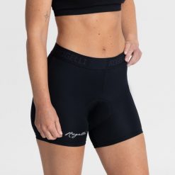 Bokserki damskie Rogelli. Czarne bokserki damskie Rogelli, bez wzorów, z elastanu. Za 154.00 zł.