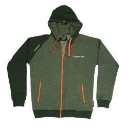 Bluza wędkarska z kapturem i zamkiem. Zielone bluzy damskie TANDEM BAITS, l, bez wzorów, z bawełny, z kapturem. Za 179.90 zł.