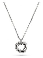 S.Oliver Naszyjnik z zawieszką - dł. 47 cm rozmiar: onesize. Szare naszyjniki damskie S.Oliver, ze stali. Za 86.99 zł.