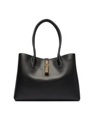 Furla Torebka Goccia M WB01978 ARE000 O6000 Czarny. Czarne torebki klasyczne damskie Furla, ze skóry, bez dodatków. Za 1,579.00 zł.