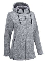 Maul Kurtka polarowa w kolorze szarym rozmiar: 52. Szare kurtki damskie Maul, bez wzorów, z dzianiny, bez kaptura. Za 260.99 zł.