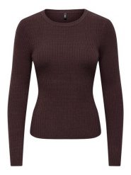 ONLY Sweter w kolorze brązowym rozmiar: XL. Brązowe swetry klasyczne damskie Only, xl, bez kołnierzyka. Za 89.95 zł.