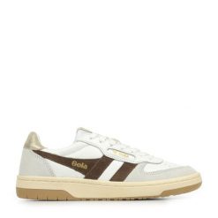 Sneakersy damscy Gola Hawk Trainer. Białe obuwie sportowe damskie Gola, bez zapięcia. W wyprzedaży za 340.00 zł.