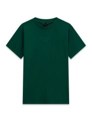 Guess T-Shirt L5RI36 K8HM4 Zielony ciemny Regular Fit. Zielone t-shirty i koszulki chłopięce Guess, z aplikacjami, z bawełny, bez kołnierzyka, bez ramiączek. Za 114.99 zł.