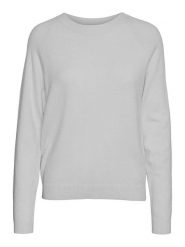 Vero Moda Sweter w kolorze szarym rozmiar: M. Szare swetry klasyczne damskie Vero Moda, m, bez kołnierzyka. Za 101.45 zł.