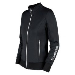 Kurtka damska HORKA Elite. Czarne kurtki sportowe damskie HORKA, l, bez wzorów, z elastanu, bez kaptura. Za 388.00 zł.