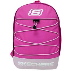Plecak damski Skechers Pomona Backpack pojemność 18 L. Czerwone plecaki Skechers, bez wzorów. Za 99.99 zł.