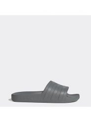 Adidas Klapki "Adilette Aqua" w kolorze szarym rozmiar: 40,5. Szare klapki damskie Adidas, bez wzorów, z otwartym noskiem, bez obcasa, bez zapięcia. Za 63.45 zł.