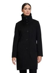 Betty Barclay Płaszcz w kolorze czarnym rozmiar: 40. Czarne płaszcze damskie Betty Barclay, bez wzorów, bez kaptura. Za 347.99 zł.
