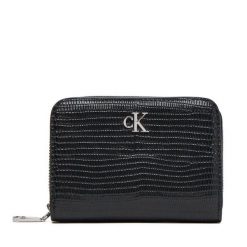 Portfel Calvin Klein. Czarne portfele damskie Calvin Klein, bez wzorów. Za 209.99 zł.