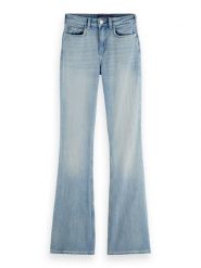 Scotch & Soda Dżinsy - Flared fit - w kolorze błękitnym rozmiar: W28/L32. Niebieskie jeansy damskie Scotch & Soda, z podwyższonym stanem. Za 162.87 zł.